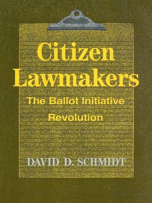 cover image of Citizen Lawmakers